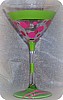Tropical Sizzle- Pink- Martini
